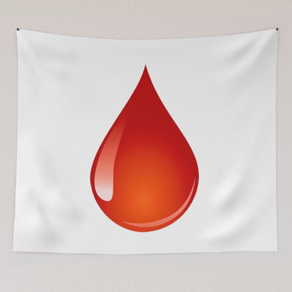 Item preview, Big Red Drop design designed and sold by Dven-Clothes.