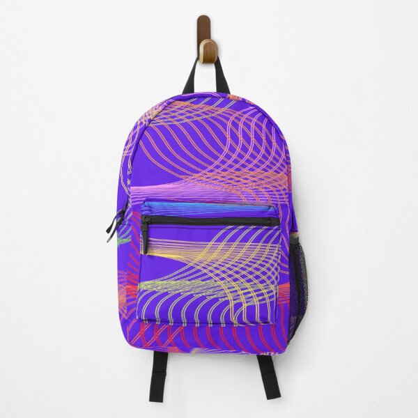 Item preview, Neon Wire Wave Pattern designed and sold by calibrit.