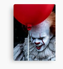 Stephen King It Pennywise Canvas Print