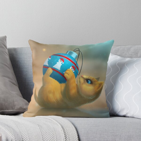 Item preview, Gatito jugando con bola de navidad designed and sold by Carlos M.R. Alves.