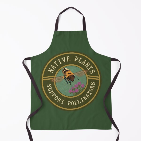 Item preview, Native plants support pollinators designed and sold by Sadhbh rua.