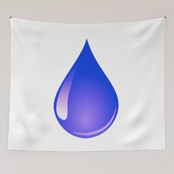 Item preview, Big Purple Drop design designed and sold by Dven-Clothes.