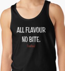 True Blood - All flavour no bite. Tru Blood (white text) Tank Top