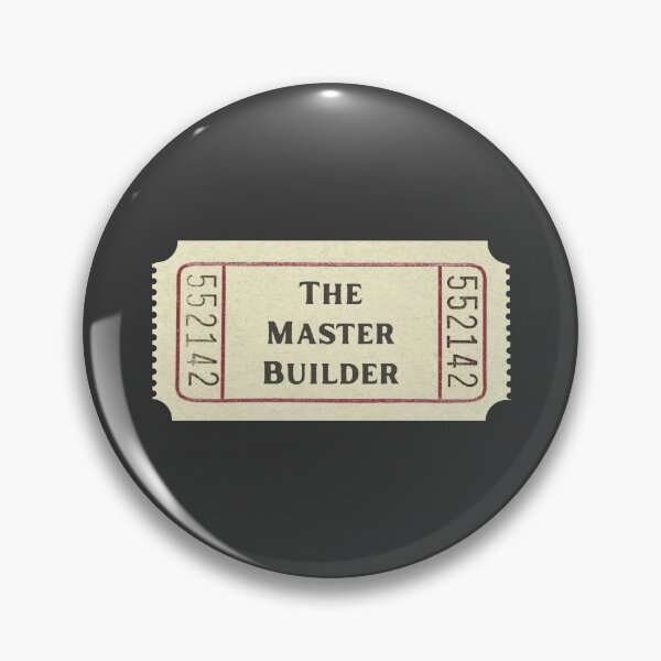Item preview, The Master Builder By Henrik Ibsen Classic Theatre Ticket designed and sold by violet-hope.