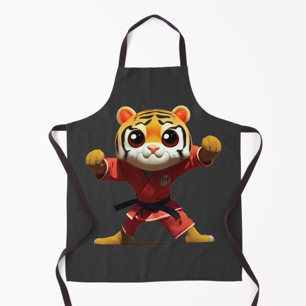 Artikelvorschau, Funny cute karate tiger entworfen und verkauft von MMJDSGN.