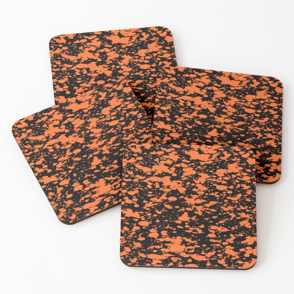 Item preview, Orange and Black Abstract designed and sold by calibrit.