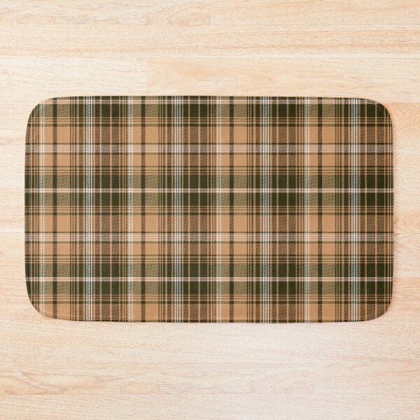 Item preview, Orange Black and white Halloween Plaid Repeat Pattern designed and sold by rhombusOnion.
