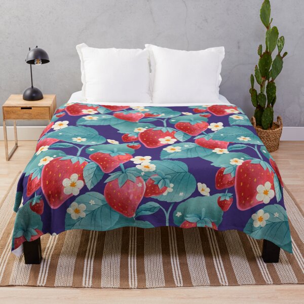 Item preview, watercolor fruit floral pattern designed and sold by Tobasiano.