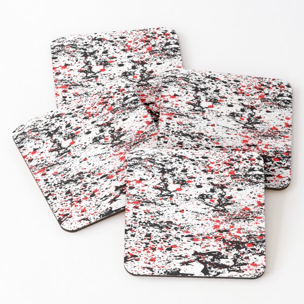 Item preview, Black and Red Abstract  designed and sold by calibrit.