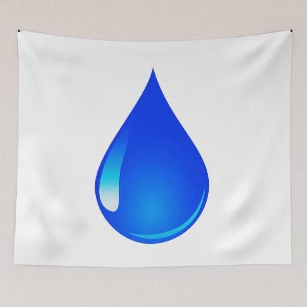 Item preview, Big Blue Drop design designed and sold by Dven-Clothes.