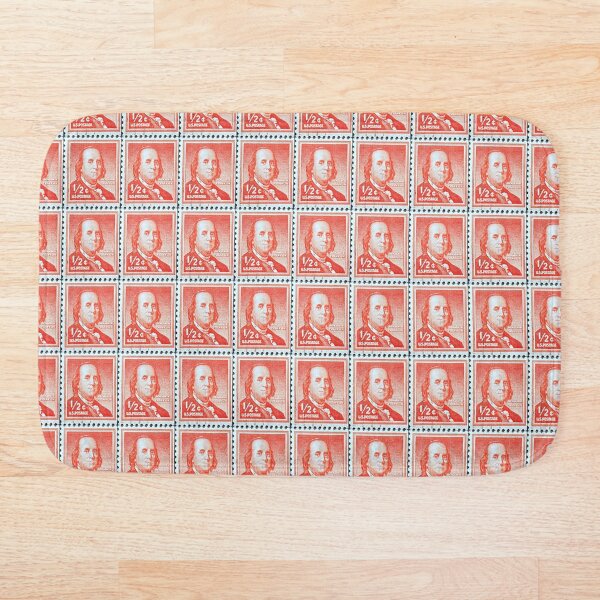 Item preview, Benjamin Franklin Vintage Postage Stamp designed and sold by Factory57.