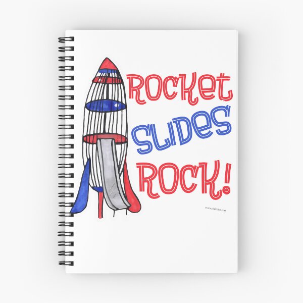 Item preview, Rocket Slides Rock Fun Playground Cartoon designed and sold by mytshirtfort.