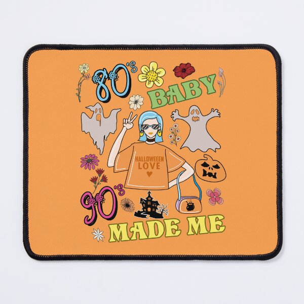 Item preview, Halloween 80's Baby 90's Made Me Retro 1980s 1990s Classic Retro Women designed and sold by Crazy Trendy Designs.