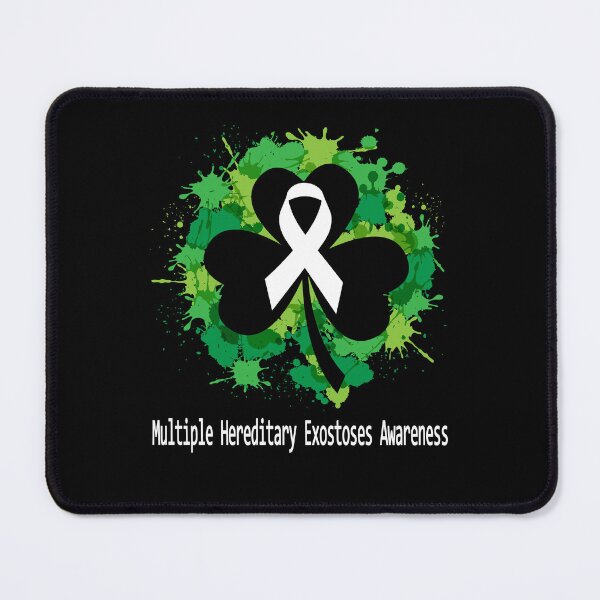 Item preview, Multiple Hereditary Exostoses Awareness Clover Ribbon Happy Patricks Day Support Multiple Hereditary Exostoses Warrior Gifts designed and sold by Tammyilaria.