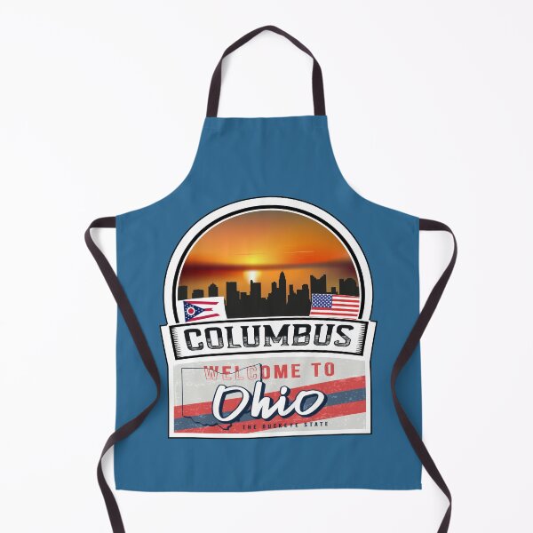 Artikelvorschau, Columbus, Willkommen in Ohio, dem Buckeye-Staat | Ohio State and Cities Series -15 entworfen und verkauft von WorldStateArt.