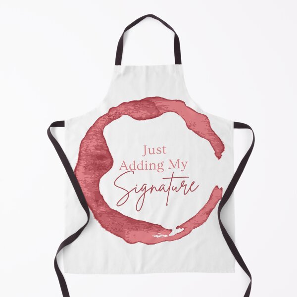Item preview, MerchHaus - Wine Drinker I Wine Stain I Wine Time I Wine Tasting Funny Vino Wine Just Adding My Signature Design designed and sold by MerchHaus.