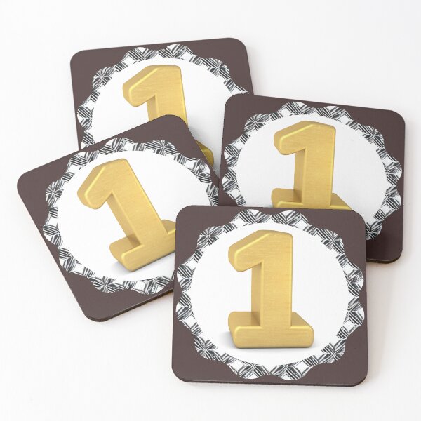 Item preview, NUMBER 1 GOLD designed and sold by starfishstuff.