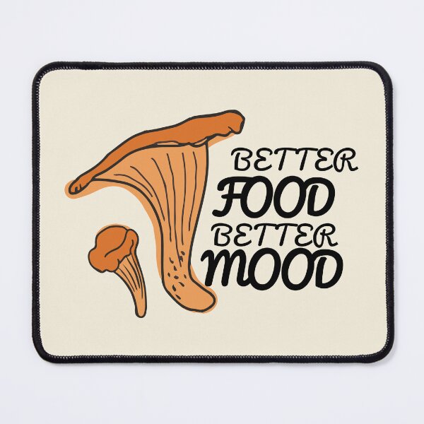 Item preview, Groovy Mushrooms Better Food Better Mood designed and sold by bolimj.