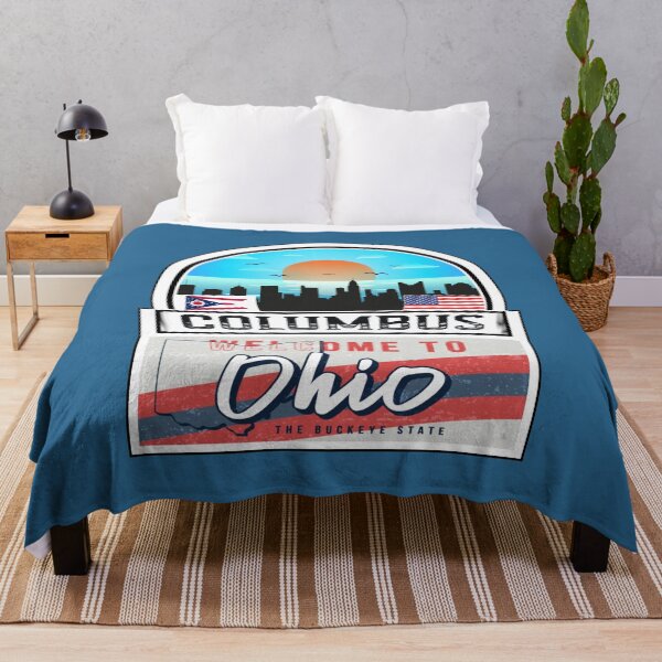 Item preview, Columbus, Welcome to Ohio, The Buckeye State | Ohio State and Cities Series -25 designed and sold by WorldStateArt.