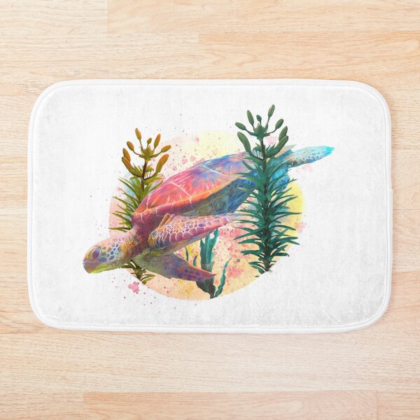 Item preview, Turtle Among Kelps designed and sold by CritterSticker.