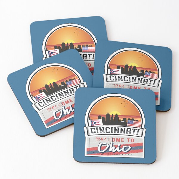 Item preview, Cincinnati, Welcome to Ohio, The Buckeye State | Ohio State and Cities Series -29 designed and sold by WorldStateArt.