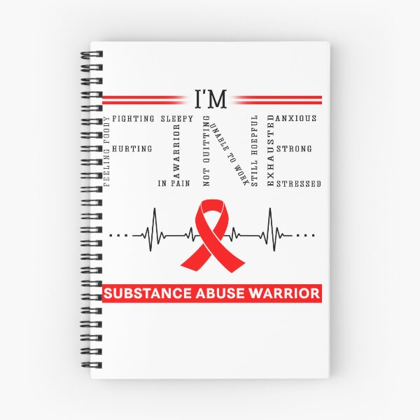 Item preview, I'm Fine Substance Abuse Warrior Support Substance Abuse Awareness Gifts designed and sold by rechardtee.