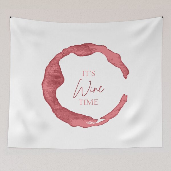 Item preview, MerchHaus - Wine Drinker I Wine Stain I Wine Time I Wine Tasting Funny Vino Wine It's Wine Time Design designed and sold by MerchHaus.