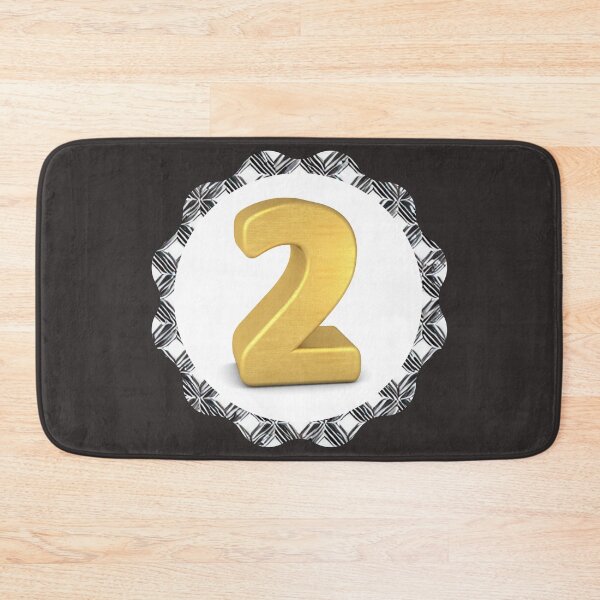 Item preview,  NUMBER 2  GOLD designed and sold by starfishstuff.