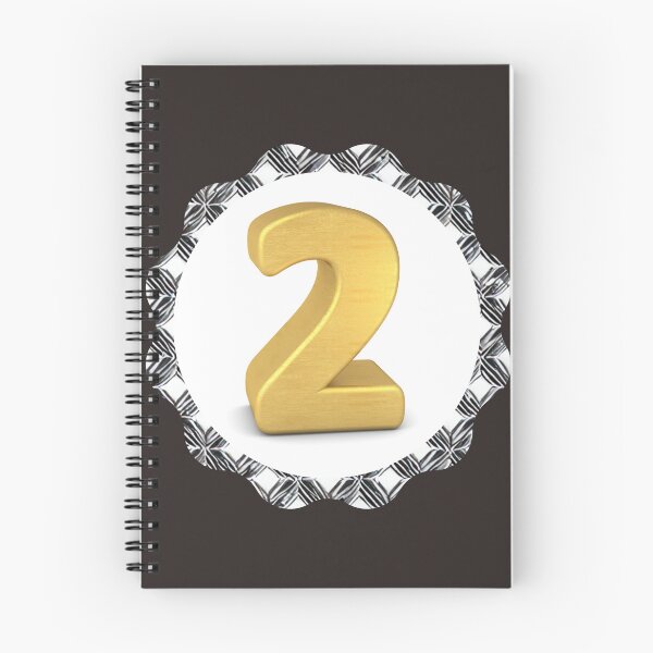 Item preview,  NUMBER 2  GOLD designed and sold by starfishstuff.
