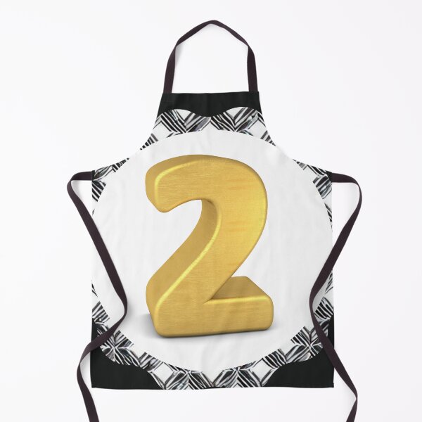 Item preview, NUMBER 2 GOLD designed and sold by starfishstuff.