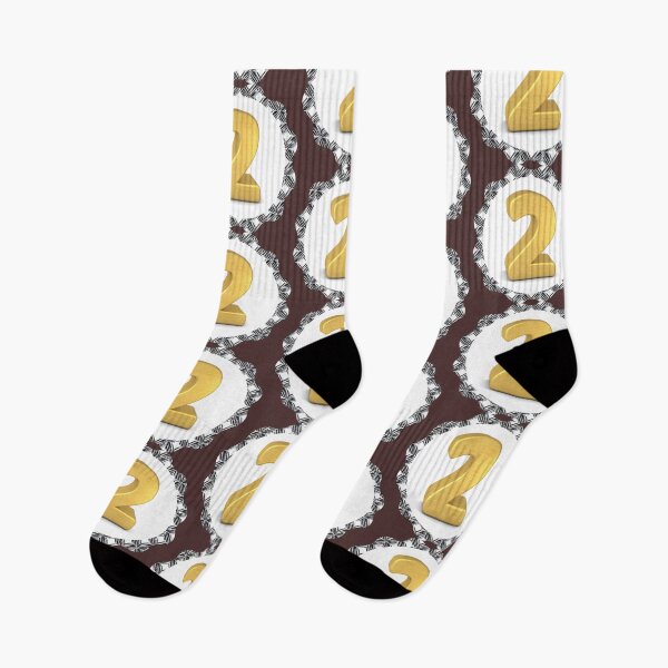 Item preview,  NUMBER 2  GOLD designed and sold by starfishstuff.