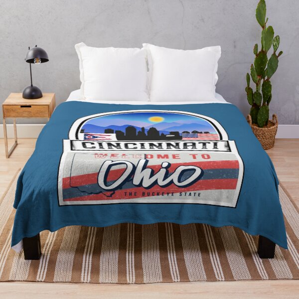 Item preview, Cincinnati, Welcome to Ohio, The Buckeye State | Ohio State and Cities Series -32 designed and sold by WorldStateArt.