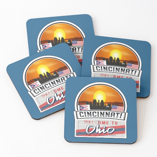 Item preview, Cincinnati, Welcome to Ohio, The Buckeye State | Ohio State and Cities Series -34 designed and sold by WorldStateArt.