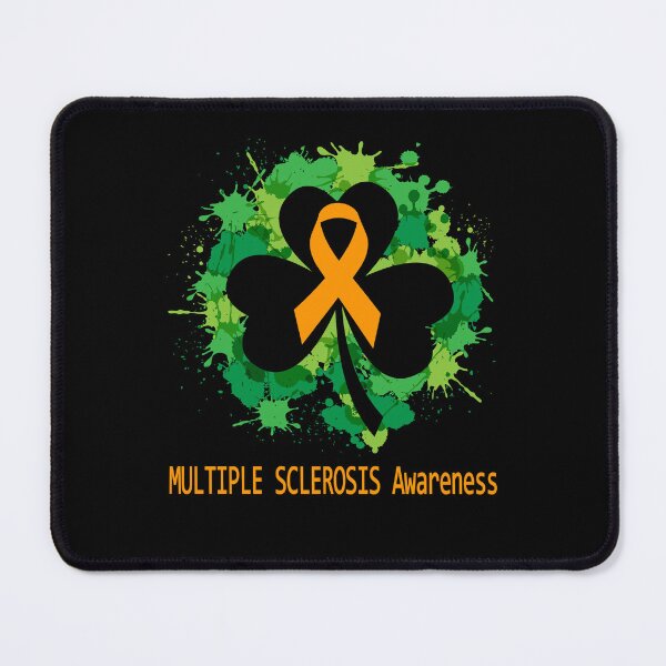 Item preview, MULTIPLE SCLEROSIS Awareness Clover Ribbon Happy Patricks Day Support MULTIPLE SCLEROSIS Warrior Gifts designed and sold by Tammyilaria.