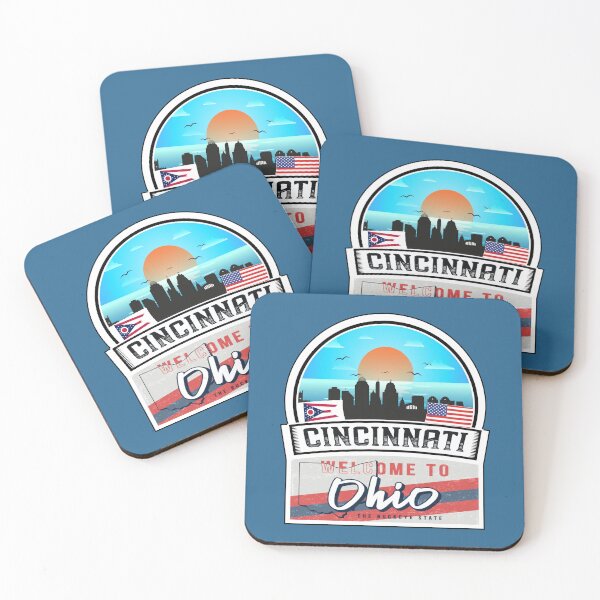 Item preview, Cincinnati, Welcome to Ohio, The Buckeye State | Ohio State and Cities Series -38 designed and sold by WorldStateArt.