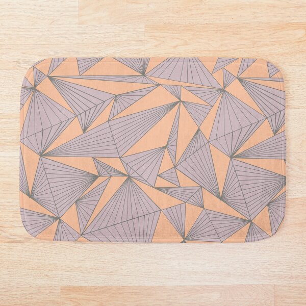 Item preview, Grey & Peach Geometry  designed and sold by DesignsByJaycee.