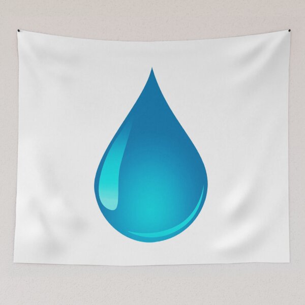 Item preview, Big Turquoise Drop design designed and sold by Dven-Clothes.