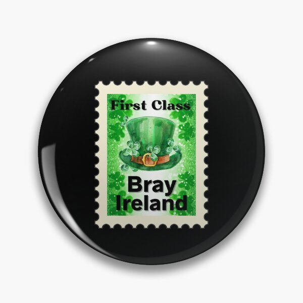 Artikelvorschau, Erstklassiger Stempel von Bray Ireland entworfen und verkauft von IrishPOD.
