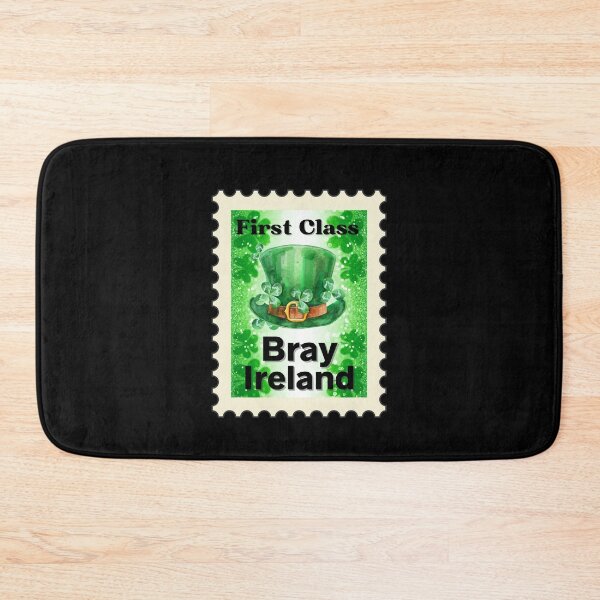 Item preview, First Class Bray Ireland Stamp designed and sold by IrishPOD.