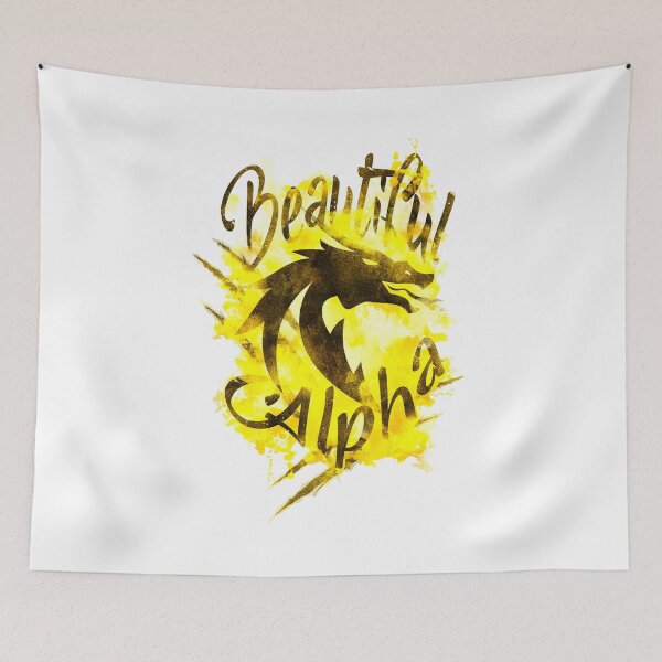 Item preview, Beautiful Dragon Alpha Yellow designed and sold by MandyRosko.