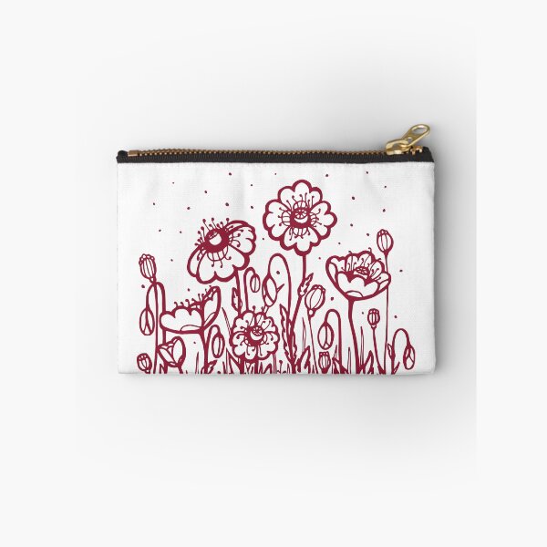 Item preview, Red Poppies Drawn Floral Pattern Without Backdround designed and sold by AnnaDyshel.