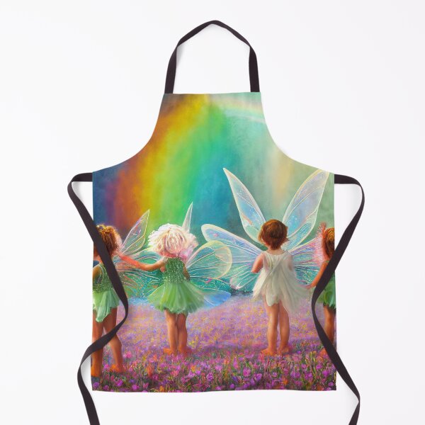 Item preview, Faerie Toddlers Chasing Rainbows designed and sold by fairytailsaiart.