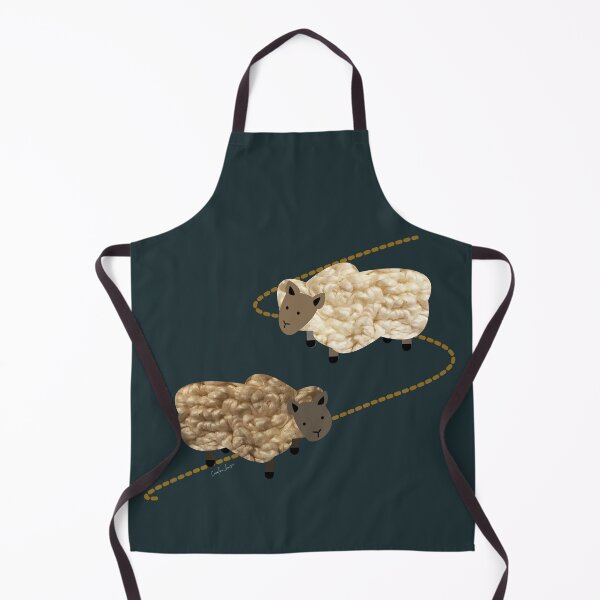 Item preview, Cute rustic sheep for eco friendly sustainable farming friends. Caroline Laursen original designed and sold by Caroline Laursen.
