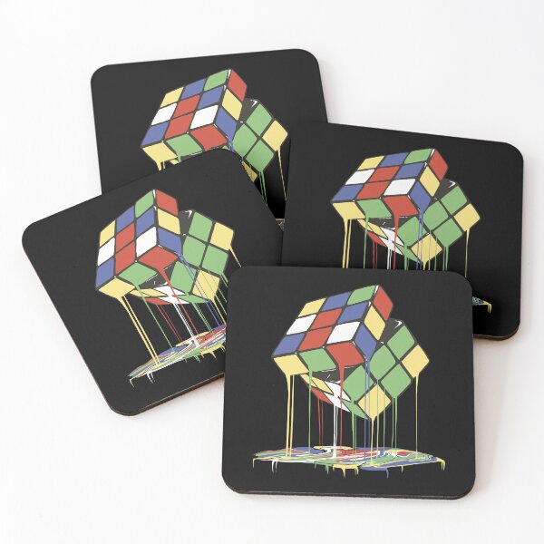 Aperçu de l'œuvre Goutte à goutte Rubik Cube créée et vendue par bennetthuskers.