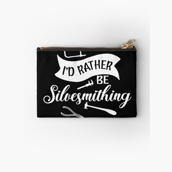 Item preview, I'd rather be silversmithing metalsmith tools jewelry maker gift designed and sold by MetalicBabe.