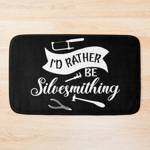 Item preview, I'd rather be silversmithing metalsmith tools jewelry maker gift designed and sold by MetalicBabe.