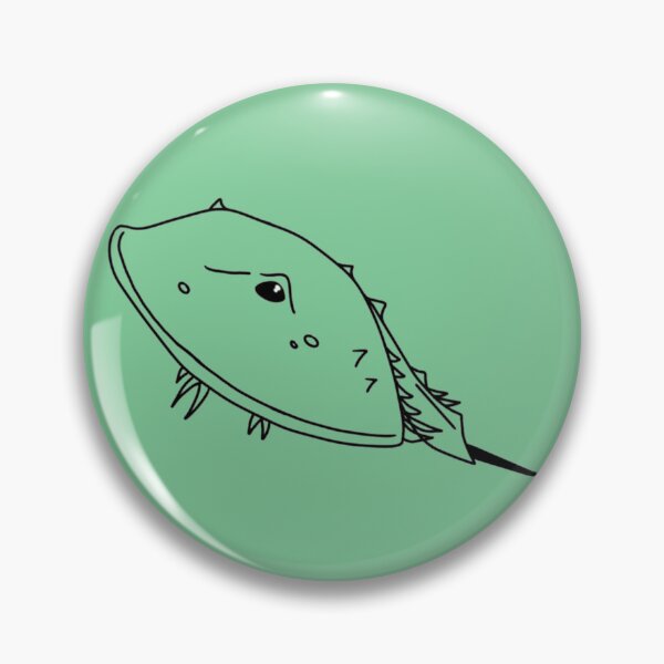 Item preview, horseshoe crab outline designed and sold by Siv3.