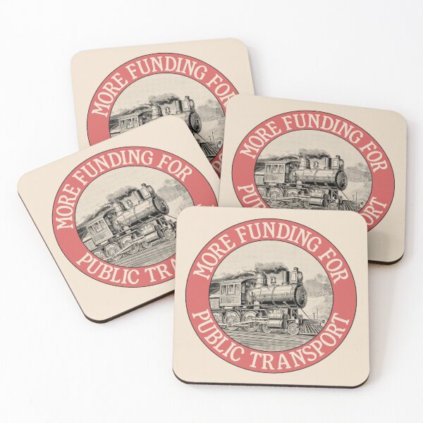 Item preview, More Funding For Public Transport - Trains designed and sold by Picket Club.