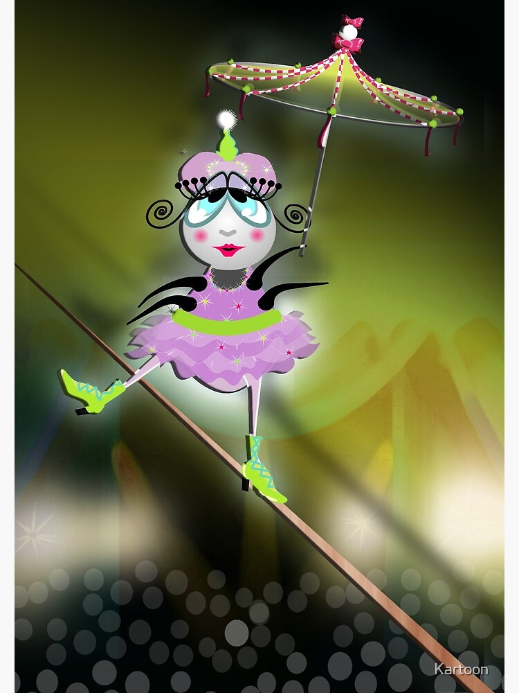 The Fleas Circus - The Tightrope Jumper... ehr, Walker Flea by Kartoon