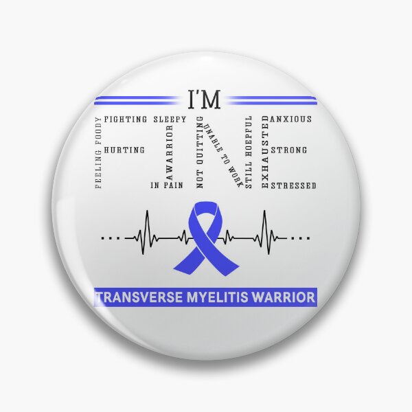 Item preview, I'm Fine Transverse Myelitis Warrior Support Transverse Myelitis Awareness Gifts designed and sold by rechardtee.